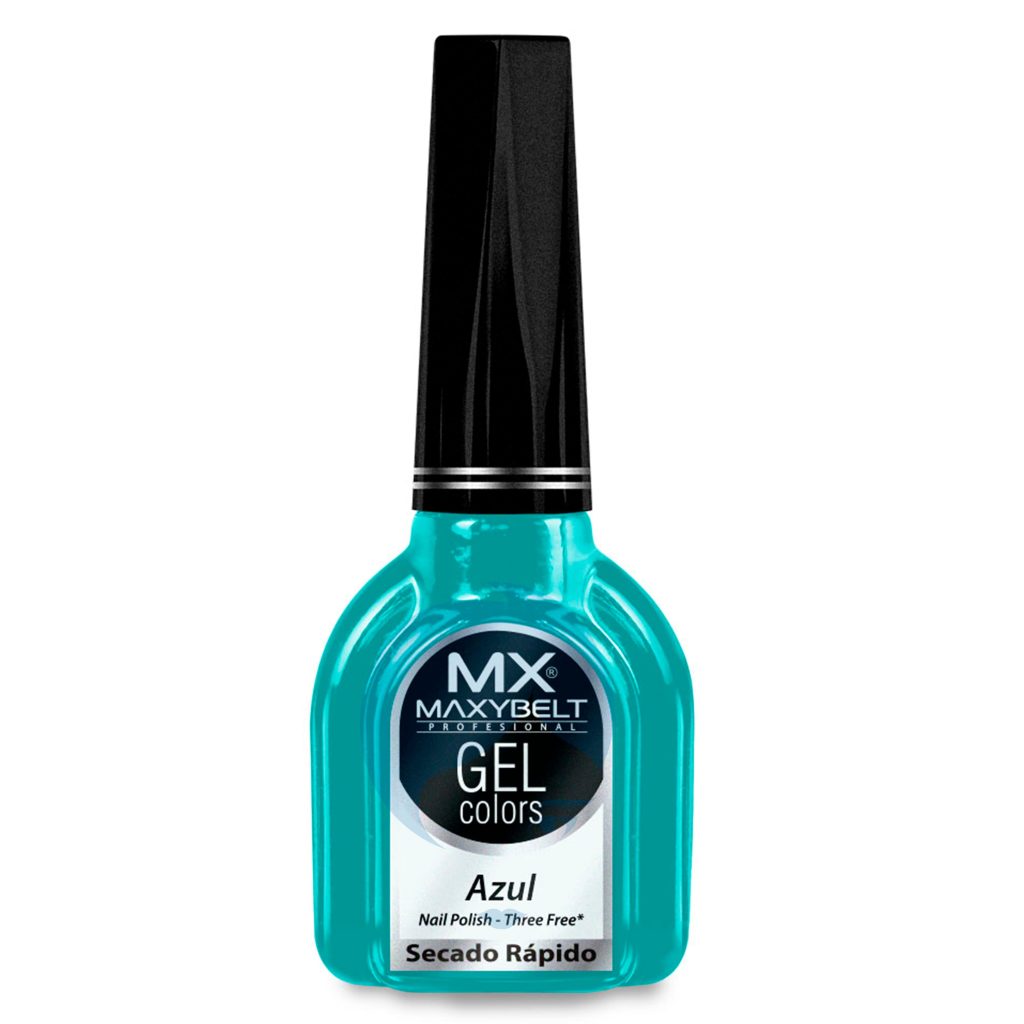 Maxybelt Esmalte Gel Colors Azul X Ml Almacen De Belleza Sandra